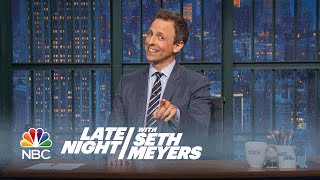 Seth Stands by His Trump Ban