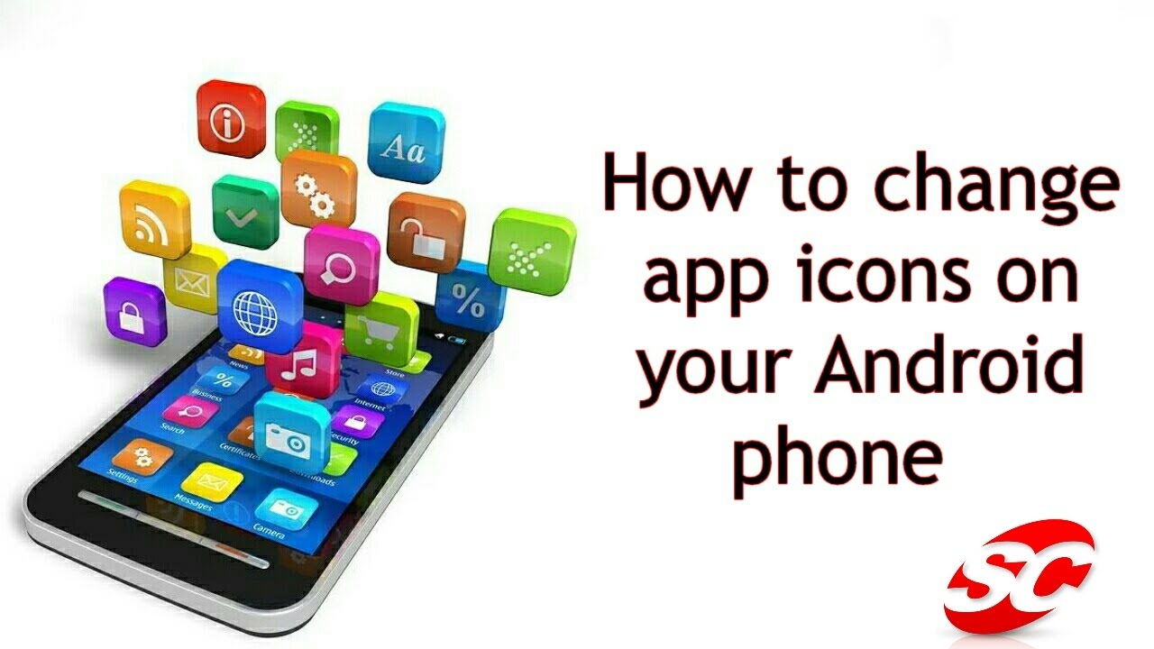 How To Change Android Apps Icons - YouTube