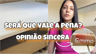 MINHA OPINIÃO SINCERA SOBRE O COLCHÃO EMMA| TESTAMOS O EMMA ORIGINAL| SERÁ QUE VALE A PENA?#resenha