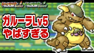 ガルーラLv5が最初のポケモンだったら1匹で殿堂入りできる？【1匹縛り旅】