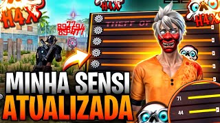 SENSI DO FANTASMA XIT? 🔥 DEPOIS DA ATUALIZAÇÃO! a MELHOR SENSIBILIDADE COM E SEM DPI PARA SUBIR CAPA