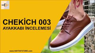 Chekich Ayakkabı: 003 Taba Erkek Klasik Ayakkabı Yorum ve İnceleme |HAFFAF STORE