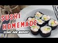 Cara Mudah Buat Sushi Homemade Yang Sedap #sushiking #homemadesushi