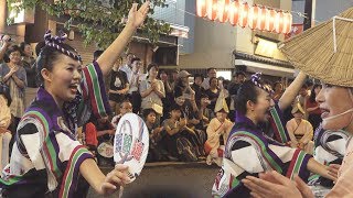 輪踊り「飛鳥連」第47回神楽坂まつり 阿波踊り（2018.7.27）