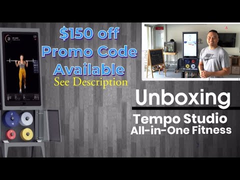 Unboxing Of Tempo Studio For Home Gym - YouTube