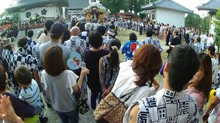 三田天満神社 秋祭り(平成28年)宮入１