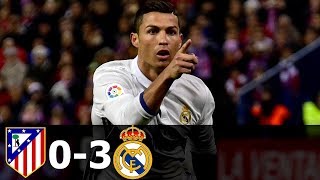 Атлетико Мадрид - Реал Мадрид 0-3 - Обзор Матча Чемпионата Испании 19/11/2016 UHD 4K