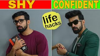 SHY/LOW CONFIDENCE? 11 *SECRETS* to INCREASE CONFIDENCE| Effective| How to be confident| Life Hacks