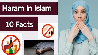 10 Worst Haram Things In Islam |Part 1| @ARWorld2020| #halal #haram  #youtube