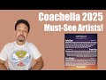 2025 Coachella Artist Recommendations (Missy Elliott, Charli XCX & More | Coachella 2025 Lineup)