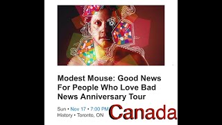 Modest Mouse - Nov. 17, 2024 @ History. Toronto, Canada