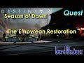 The Empyrean Restoration (Complete Quest) | Destiny 2: Season of Dawn (PS4)