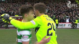 Watch full time celebrations as Celtic win at Pittodrie