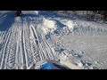 levi finland snowmobile safari 4k kumputunturi