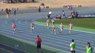 2017第7回奈良市記録会　一般高校女子400m1組