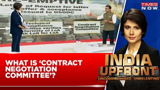 Sushant Sinha Explaining What Is Contract Negotiation Committee Over U.S. Drone Deal