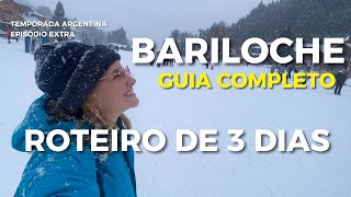 EP. EXTRA - BARILOCHE 2023: O GUIA COMPLETO| Preços, O que fazer, Ski, Dicas, Roteiro de 3 dias