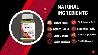 x zeal for natural intimacy booster #ceyone_surendranagar safedmusli Gokhsaru  Nagkeshar shilajit