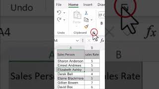 Clipboard in Excel | Excel Tips and tricks | #shorts