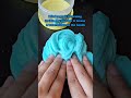 🧐 Slime Review: PeachyBBies Blue Raspberry Lemonade Icee Slime #slime #satisfying #slimeasmr