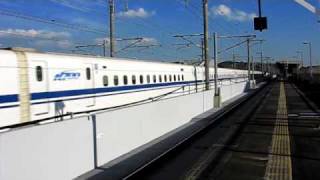 新幹線 Shinkansen 33 N700系のぞみ 厚狭通過 300km/h Series N700