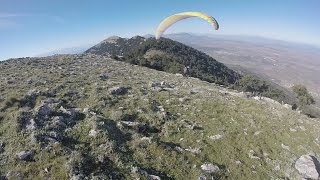 Hike \u0026 fly, Κιθαιρώνας, 14/1/2016