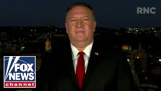 Pompeo delivers RNC speech from Jerusalem touting Trump's foreign policy