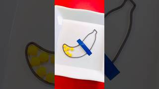 The $6.2M Banana 🍌 and tape Art 😜 #satisfyingvideo #funny #banana #tape