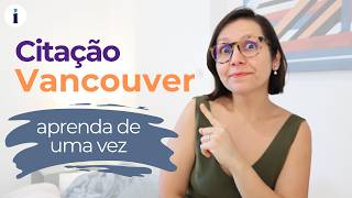 Como fazer Citação na norma Vancouver