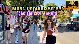 ANKARA - Türkiye 🇹🇷 Bahcelievler Walking Tour [4K] Most Famous Street in the Capital