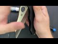 how to disassemble and maintain the spyderco yojumbo pocketknife with first impressions