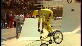 bmx oldschool Mours 85  eddie fiola. freestyle