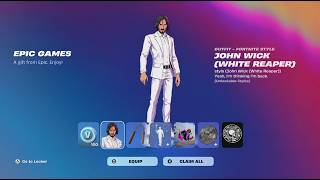 How to get John Wick SECRET Skin style - Fortnite