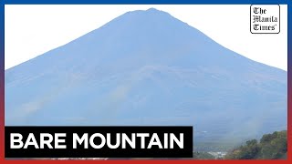 Japan's Mount Fuji snowless for longest time on record