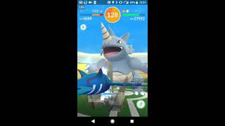 【ポケモンGO】ソロレイド修行 vsサイドン(いわくだき・ストーンエッジ、晴) 空パ使ったけど時間切れ