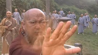 Kung Fu Movie!Evil Sect Provokes Shaolin Temple,Unaware of the Infinite Power of Abbot's Divine Palm