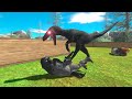 Escape from Deadly Deinonychus - Animal Revolt Battle Simulator