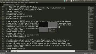 How to Enable or disable PHP Errors - UBUNTU - Video Tutorial