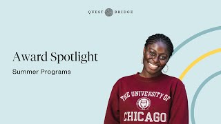 Award Spotlight: Summer Programs