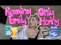 i read only Emily Henry books for a week*ish* | spoiler free reading vlog (+ new release!)