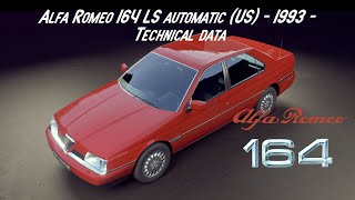 Alfa Romeo 164 LS automatic (US) - 1993