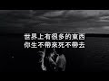 隔壁老樊 多想在平庸的生活擁抱你 動態歌词lyrics