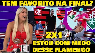 OLHA O QUE A RENATA FAN FALOU DE FLAMENGO 2x1 VASCO - TEM FAVORITO NO FLA-FLU?