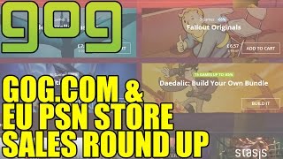 It’s Sale Time! GOG.com \u0026 EU PSN Store Sales Round Up