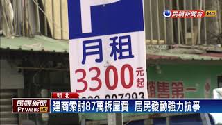 三重「舍人公」土地賣建商  居民被索拆屋費抗爭－民視新聞