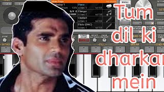Tum dil ki dhadkan mein piano tutorial | Dhadkan | Epic pianist