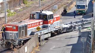 川重兵庫工場　コキ出場 他　2017.11.24