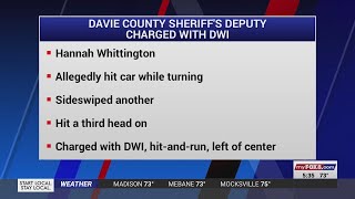 Davie County deputy charged with DWI