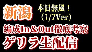 【ゲリラ生配信】本日無風！1/7付アルビin\u0026out考察！【アルビレックス新潟/albirex】