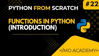 Python Functions Explained | def, Calling Functions & Basics | MO Academy 2025–2026